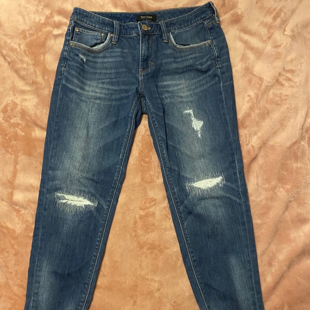 White House Black Market Girlfriend jeans